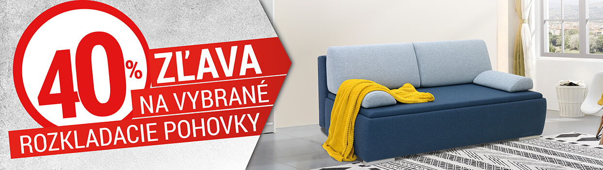 zľava na pohovky